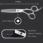 Thinning Shears for Hair Cutting (Silver)