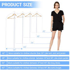 Garment Bags for Hanging Clothes 24" x 48"Coat Covers for Closet Foldable Washable Dress Bags for Hanging Clothes for Long Dress Dance Costumes Suits Gowns Coats (White / 24''X48'')