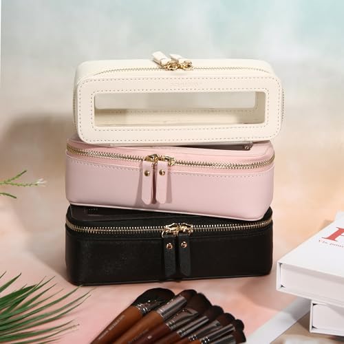 Clear Makeup Brush Bag (Grey / Slim Elegance)