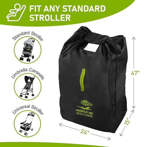 Travel Stroller Bag for Airplane (Black)