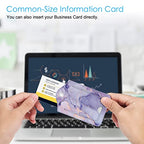 Luggage Tags Privacy Cover ID Label for Travel Bag Suitcase (Lilac Marble)
