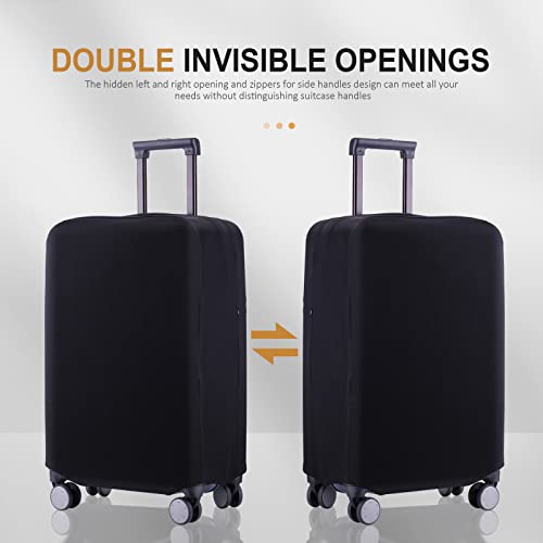 Travel Luggage Cover (Black / 32-33 inch)