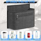 Luggage Travel Cup Holder for Suitcase (black)