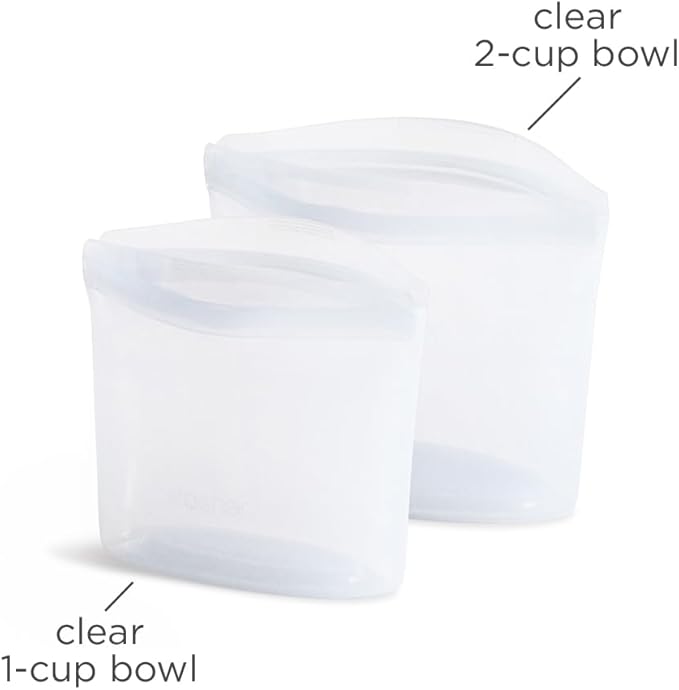 Stasher Premium Silicone Reusable Food Storage Bags, Lunch Bag, Travel - Image 5