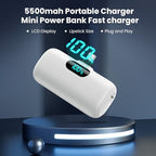2 Pack]Portable Charger Power Bank for iPhone 17 (A-black+white)
