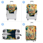 Balloon Luggage Cover Washable Suitcase Protector Anti (Balloon / S(20-22inch suitcase))