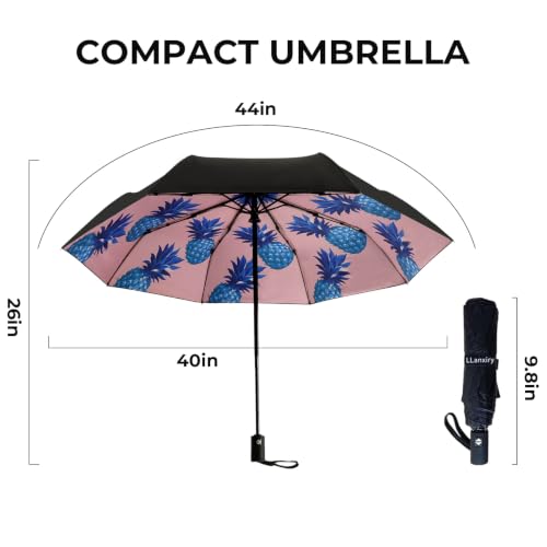 Compact Travel Umbrella (Pineapple (Auto))