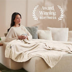 Fleece Blanket Luxury Microplush (King / 19 - Vanilla)