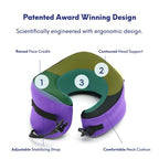 Travel Pillow (Large / Royal Purple)