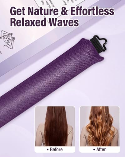 Heatless Hair Curler Overnight Curls