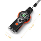 Emergency Survival Function Whistle (orange&black1pcs)