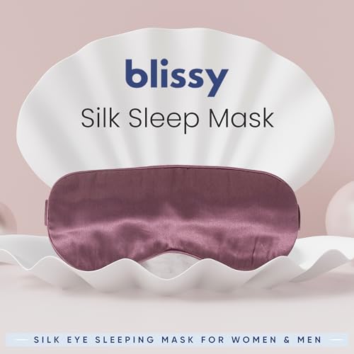 Silk Sleep Mask (Plum)