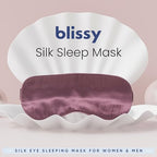Silk Sleep Mask (Plum)
