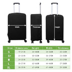 Luggage Cover (Black / 26-27 inch)