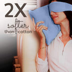 Travel Pillow for Airplanes (Serenity Blue)