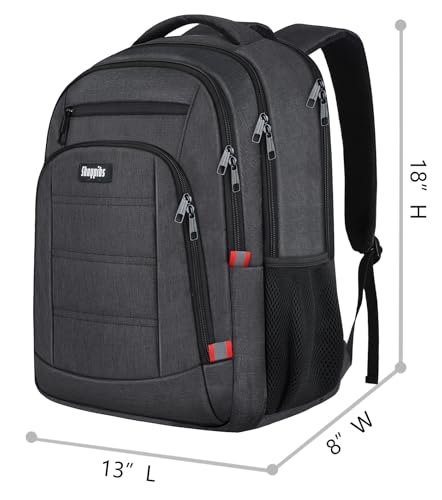Backpack for Men (A5-black2 / 15.6)