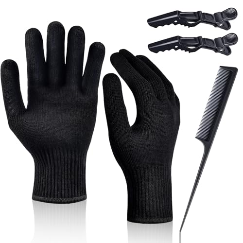Heat Proof Medium Glove Mitts for Hair Styling