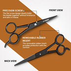 Hair Cutting and Hairdressing Scissors 6.5 Inch (6.5 Inch (Pack of 1) / Black)