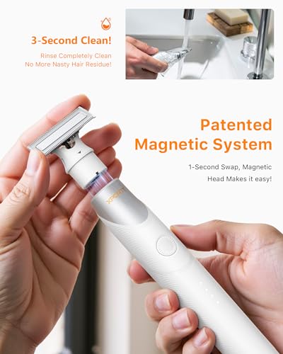 New Electric Beard & Nose Hair Trimmer Kit (Pack / White)