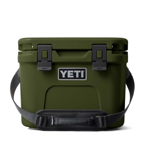 Roadie 15 Hard Cooler with DoubleDuty Shoulder Strap (Olive)