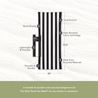 Original Towel (Cabana Stripe Black)