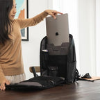 14L Backpack Work Backpack for Men and Women (Black / 14L)