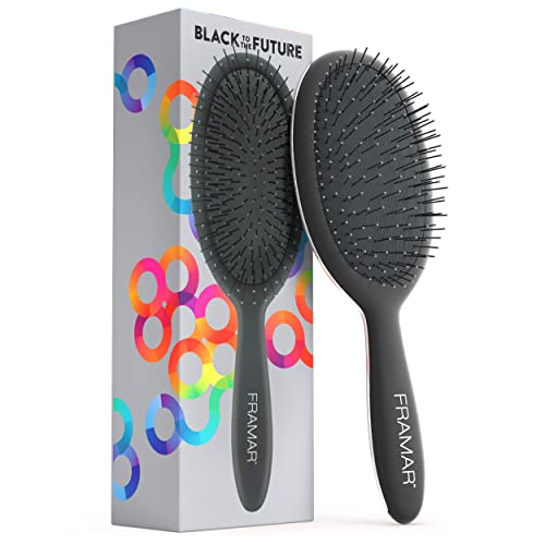 Detangling Brush for Curly Hair (Black)