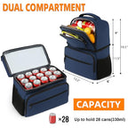 Cooler Backpack Insulated Waterproof (Blue / 40 Cans)