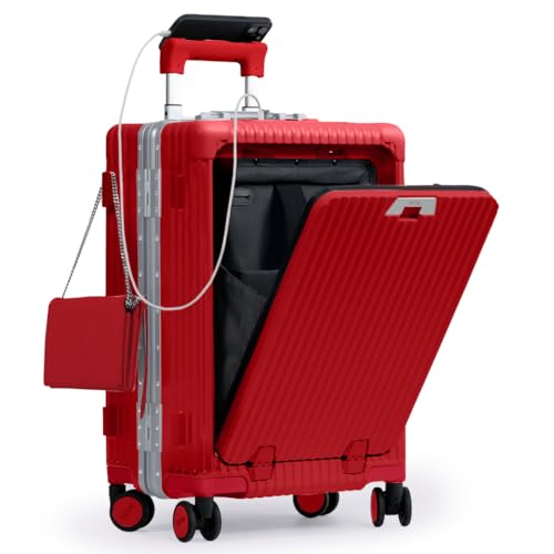 Carry on Luggage (Cherry Red / 22.5")