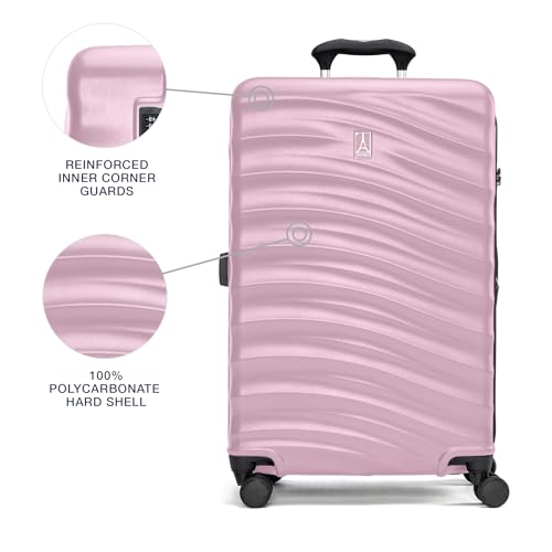 Maxlite Air V2 Hardside Expandable Checked (Checked Medium 25-Inch / Pink)