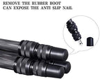 AOKA 28in/1.1lb Mini Portable Carbon Fiber Tripod, Lightweight Compact Travel - Image 5