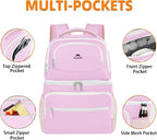Pink Backpack Cooler for Women (Pink / 26 Cans)