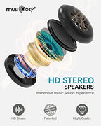 3D Sleep Headphones Bluetooth 5.4 Sleep Mask with HD Speakers (Blue)