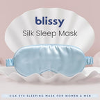 Silk Sleep Mask (Sky Blue)