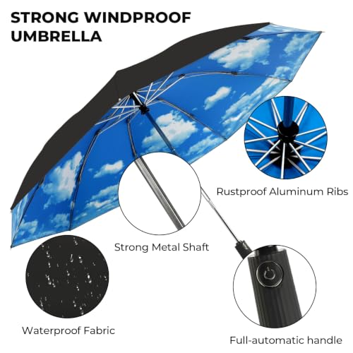 Inverted Umbrella for Rain (High Clouds / 46 Inch)
