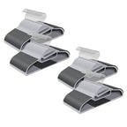 Suit Hangers Set of 100 (100 Pack / Light Gray + Dark Gray)