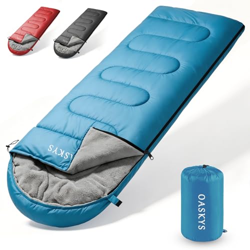 Camping Sleeping Bag (Blue 5.1lb)