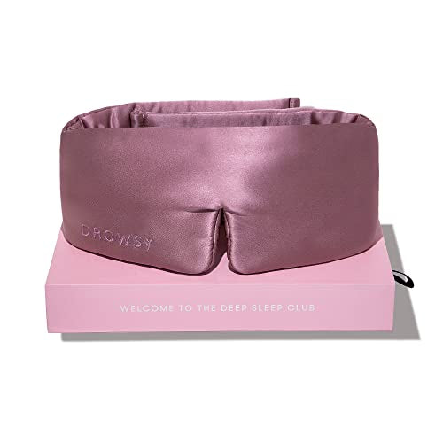 Silk Sleep Mask (Damask Rose / 1 Count (Pack of 1))