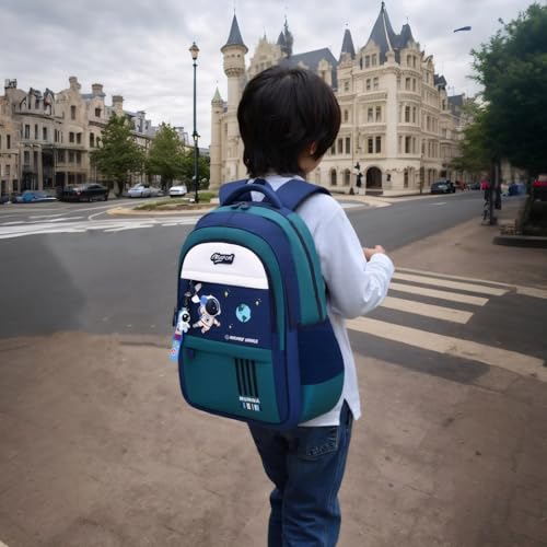 Astronaut space Backpack for Boys (Blue)