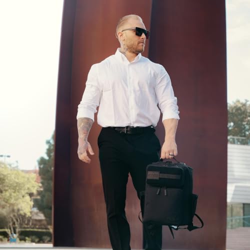 15L Slim Gym Backpack 1000D Travel EDC Daypack (Nightshade)