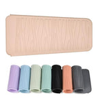 Silicone Travel Mat Pouch for Hair Straightener (1 Pack / Taupe)