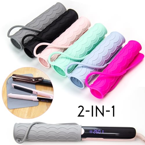 Heat Resistant Mat for Curling Irons (Black)