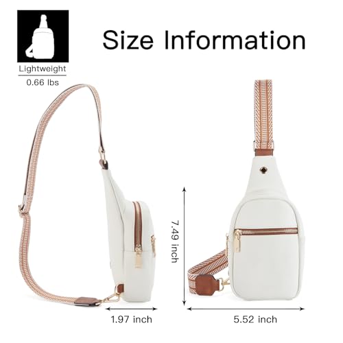 Crossbody Bags for Women PU Leather Cross Body Sling Bag for Woman Birthday Gifts for Women (2-beige Brown)