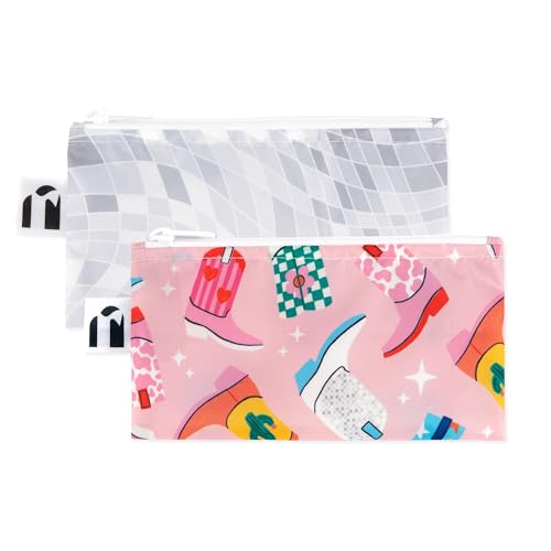 Roamio Reusable Snack Bags (E5 Cowgirl Boots & Disco-Sm)
