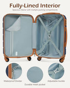 Luggage Sets with Spinner Wheels (3 piece set(BP) / NAVY)