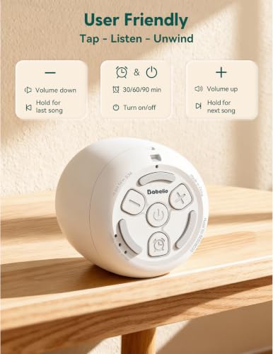 White Noise Sound Machine (2 Pack - White / Pocket Mini Pro)