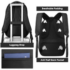 Travel Laptop Backpack for Men and Women (Black / 17.3 Inch)