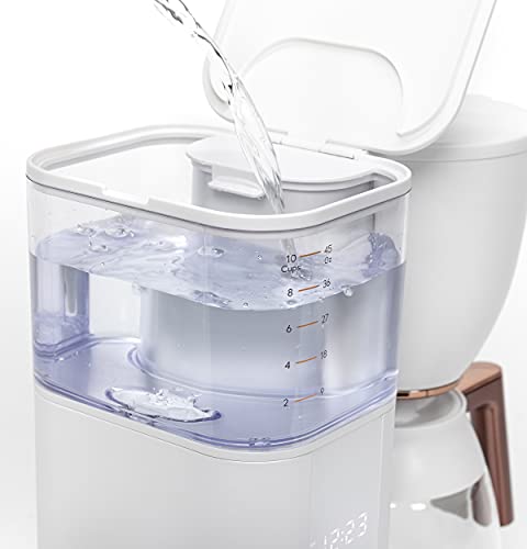 Specialty Drip Coffee Maker 10 (Matte White / Glass Carafe)