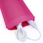 Silicone Heat Resistant Mat Pouch for Hair Straightener (1 Pack / Pink)