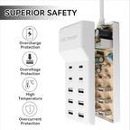 Multi Port USB Charging Station (2 Pcs)